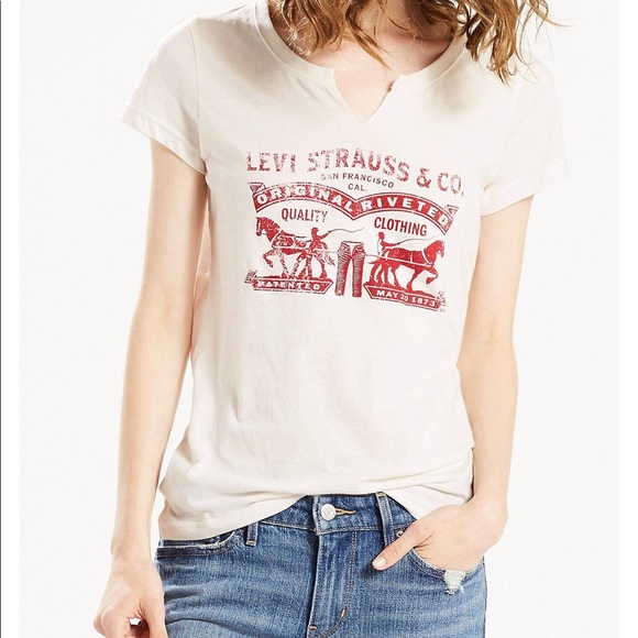 levi jeans t shirt